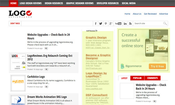 Advertise Logo Reviews