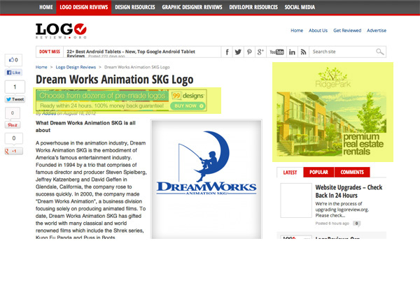 Advertise Logo Reviews